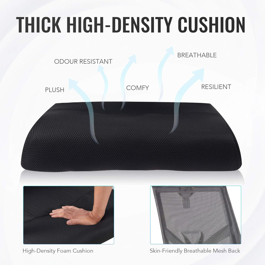 Black Ergonomic Mesh Office Chair with Lumbar Support G77740