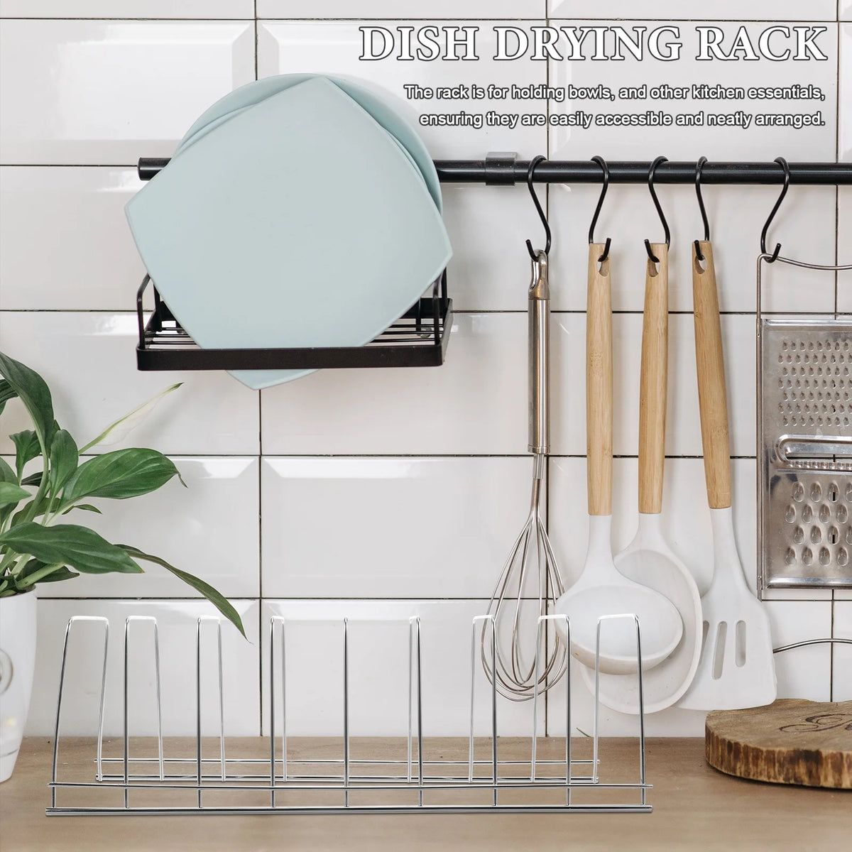 Stainless Steel Kitchen Dish Drying Rack U748
