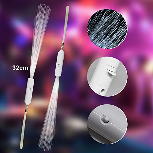 12pcs Colorful Flashing LED Glow Sticks C971
