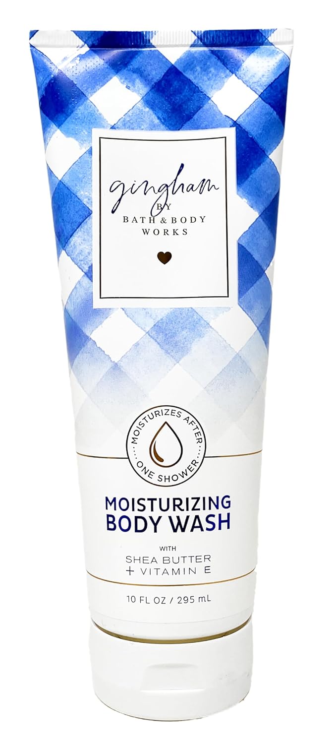 Gingham Deluxe Gift Set Fine Fragrance Mist Body Cream Shower Gel Body Lotion Moisturizing Body Wash A159