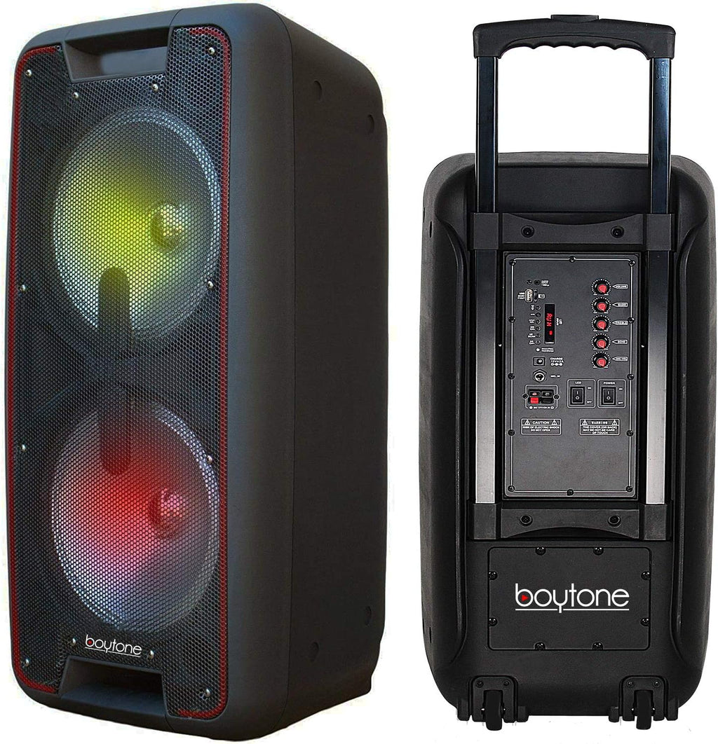 Bluetooth Dual 10 Inch PA Speaker System I30435