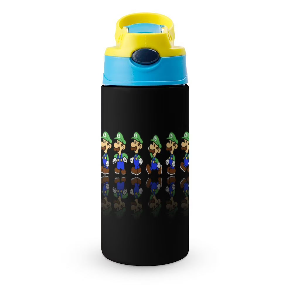 Insulated Stainless Steel Water Bottle with Straw J35120