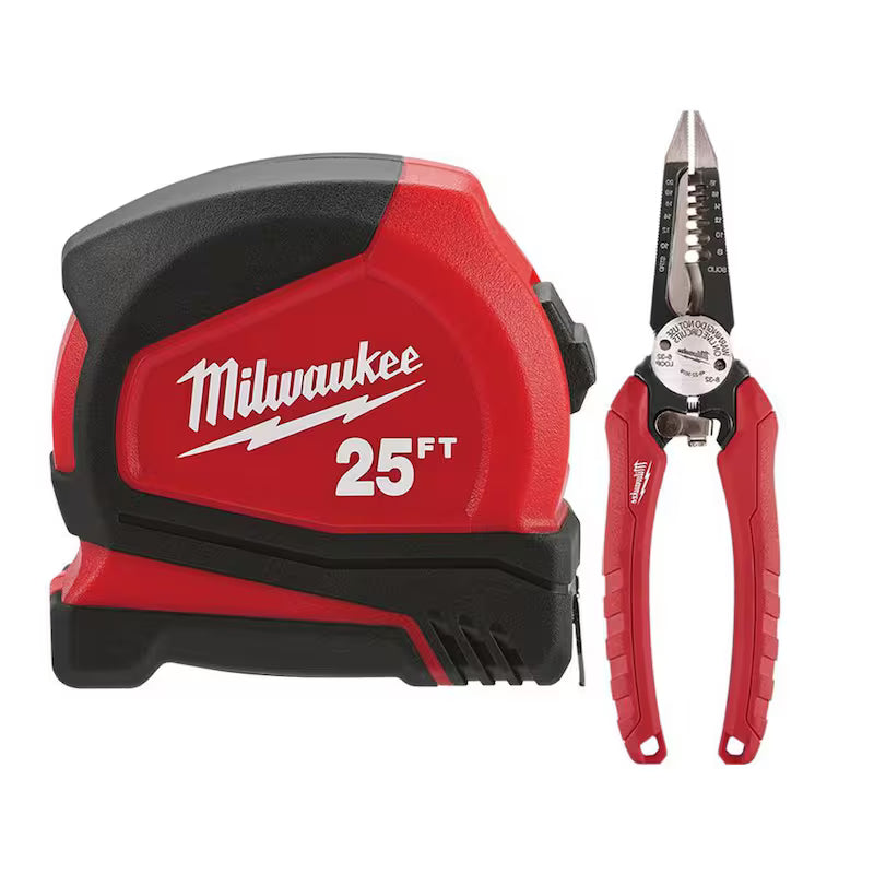 Compact Tape Measure with Pliers M75097