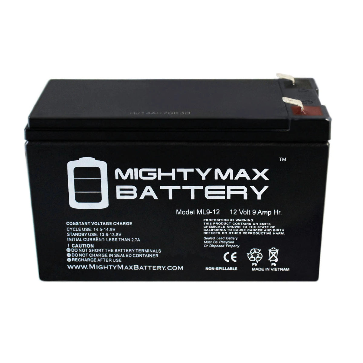 12 Volt 9 Ah SLA Battery Pack of 10 G169