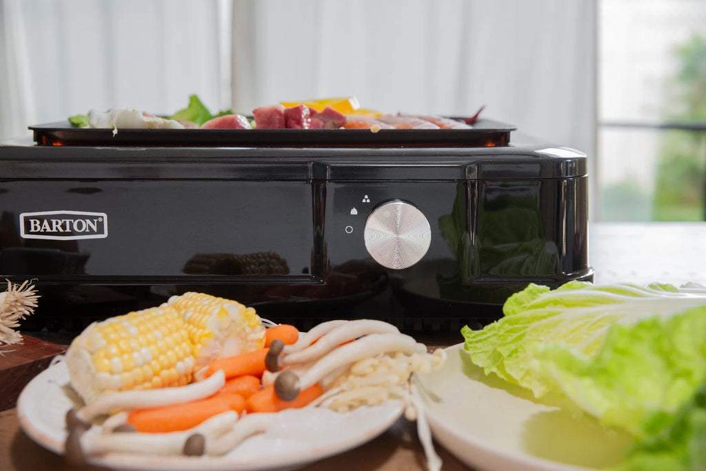 Alloy Steel BBQ Grill with Non-Stick Coating Black S33269