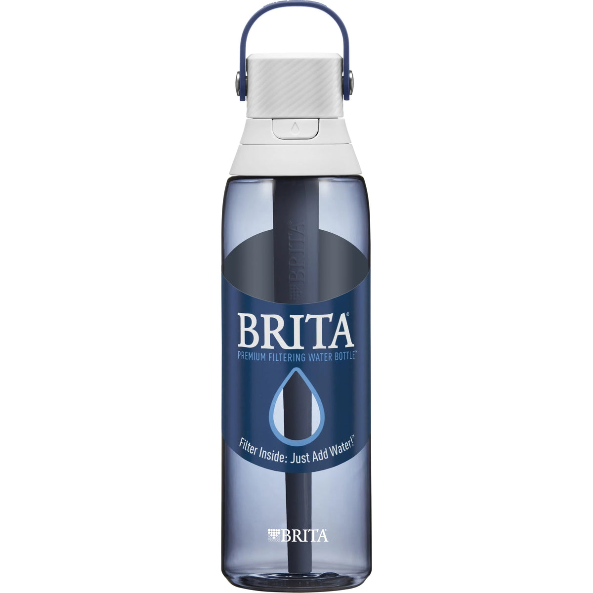 26oz Leak Proof Filtered Water Bottle with Straw P533318