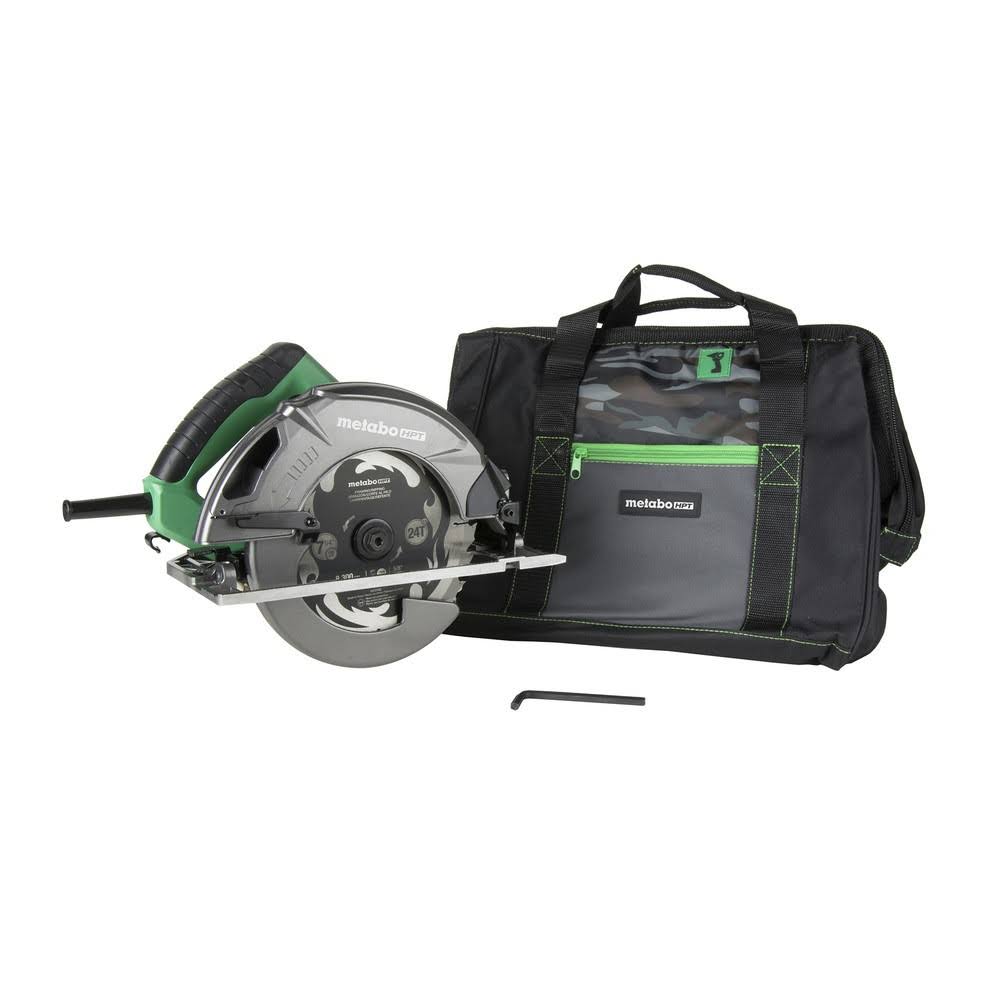 15 Amp 7-1/4 in. Corded Circular Saw with Blower Function, Aluminum Die Cast Base W1546