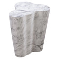 White Marble Side Table Q96221