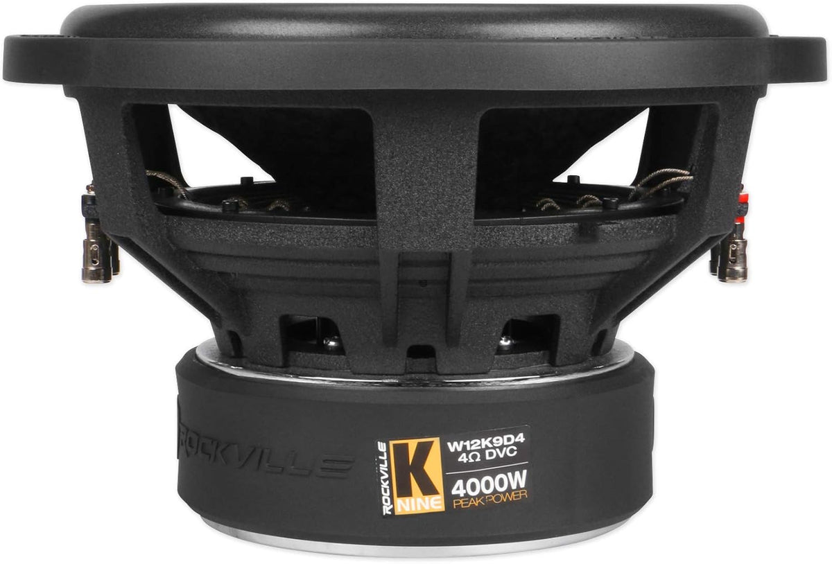 12 4000 Watt Car Audio Subwoofer with Vented Sub Box Enclosure L60183