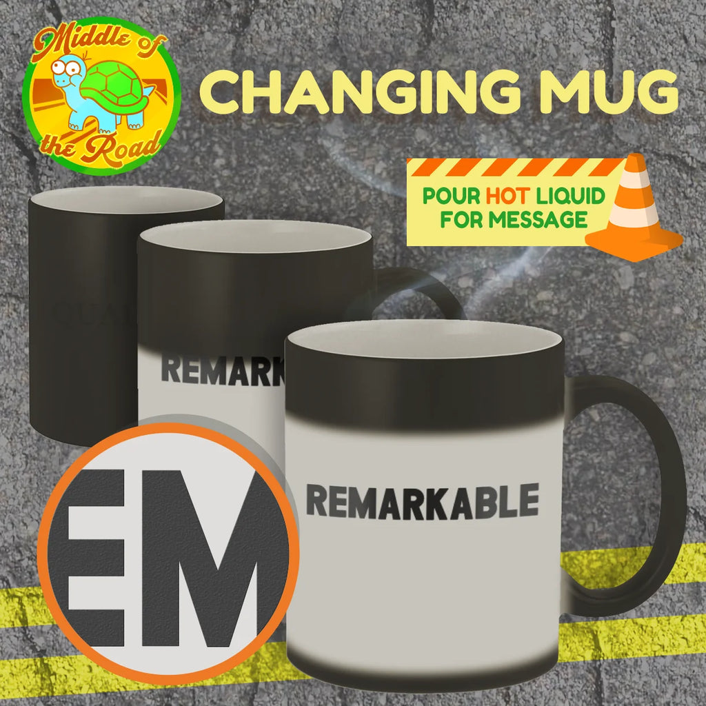 Matte Black 11oz Color Changing Mug I458
