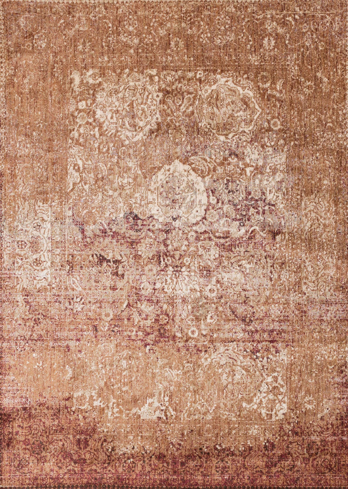 Copper Ivory Rug F1315