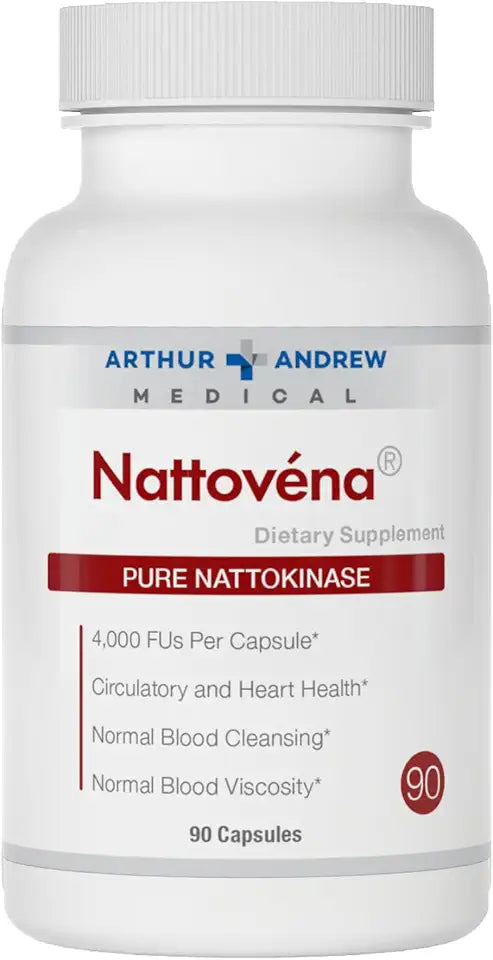 Pure Nattokinase Supplement 4,000 FUs 90 Capsules P447