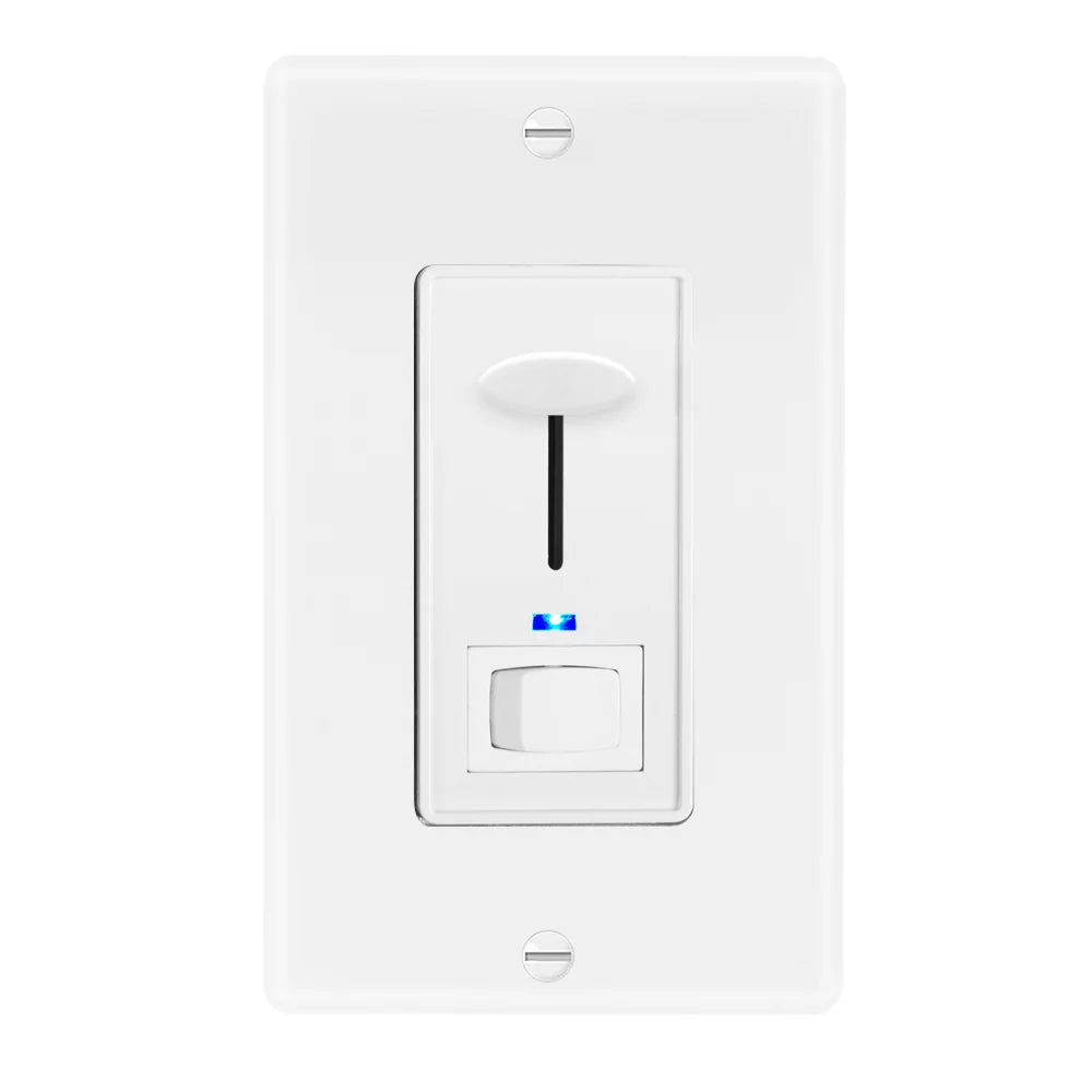 Dimmer Light Switch with Blue Indicator Light, 2 Pack I323019