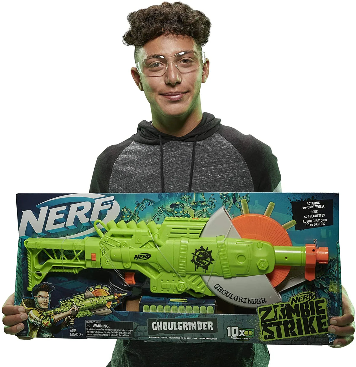 10-Dart Rotating Blaster with 10 Darts C68193