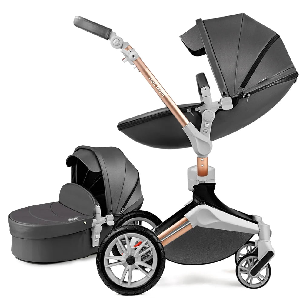 2 in 1 Bassinet Combo Reversible Travel System Stroller H780