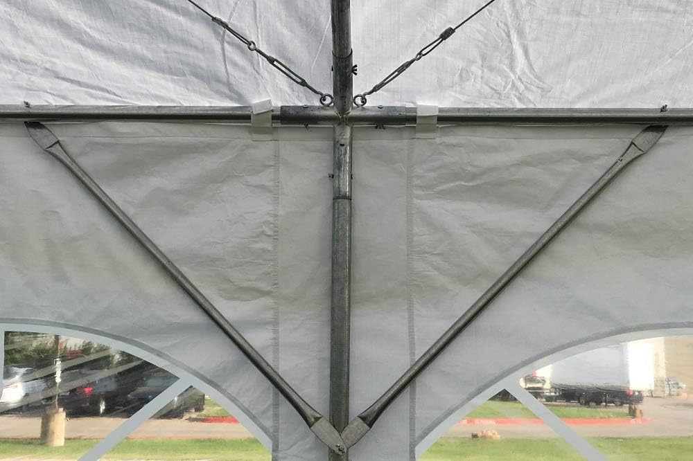 40'x20' PE Marquee Tent Gazebo Shelter with Storage Bags V329006