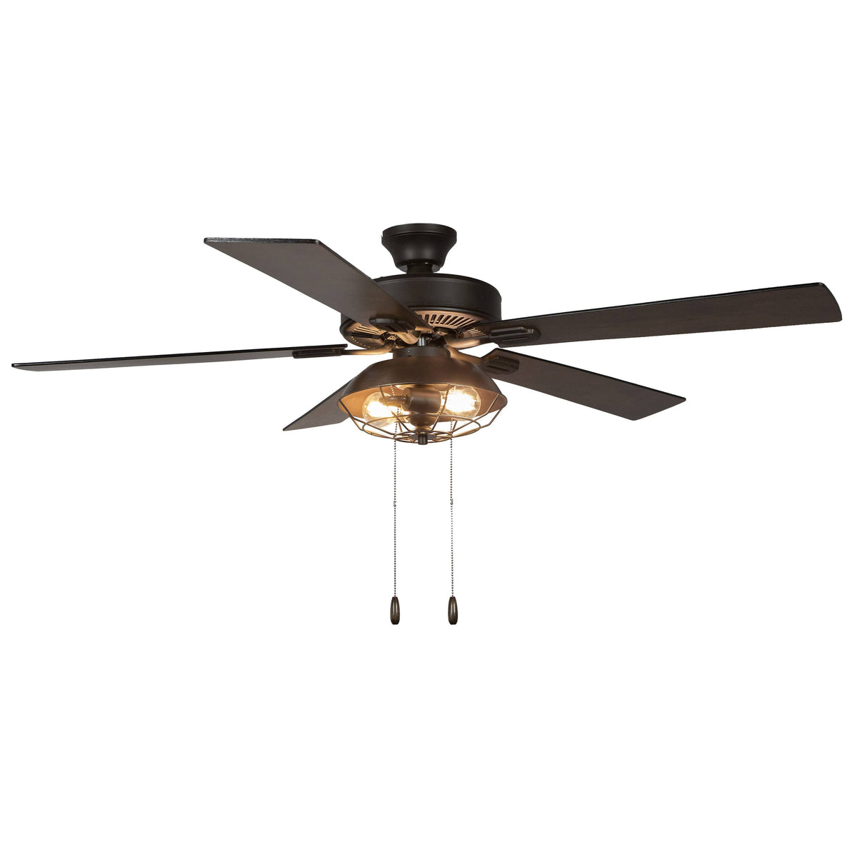 Farmhouse Lantern LED Ceiling Fan H407512
