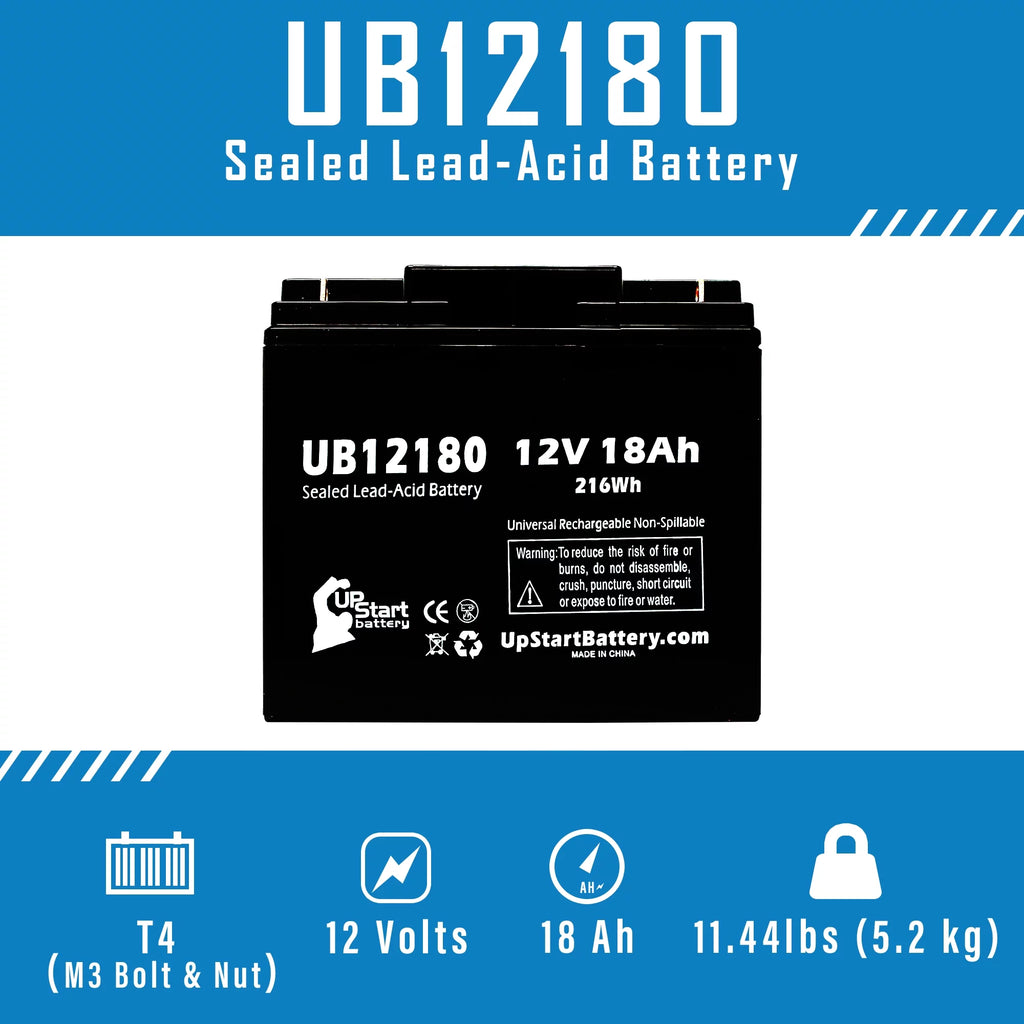 12V 18Ah Sealed Lead Acid Battery X49612