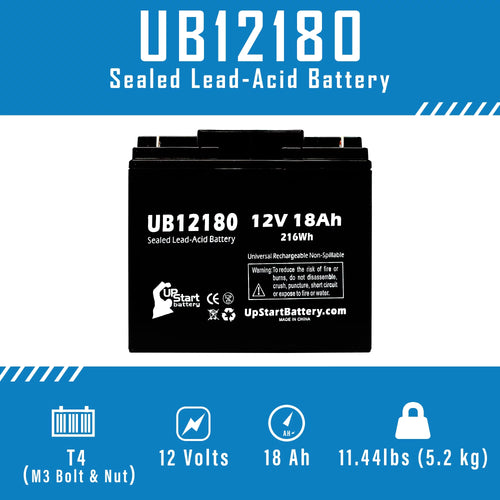 12V 18Ah Sealed Lead Acid Battery X49612