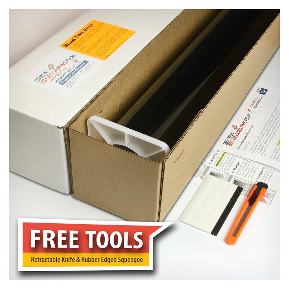 8 Mil Black 50 Window Film 60in x 12ft Z24803