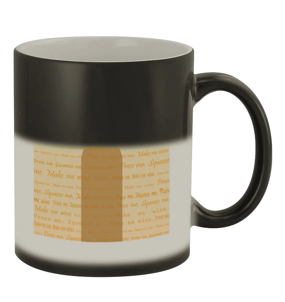 Matte Black 11oz Color Changing Mug I458