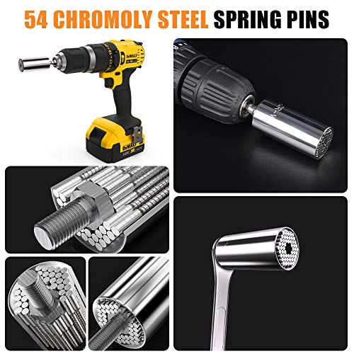 Universal Socket Tools Grip Set with Power Drill Adapter D6975