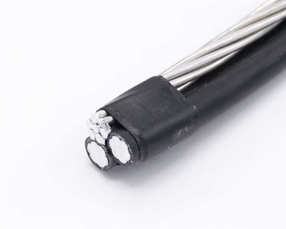 150' Nassau Cockle 2-2-4 Aluminum Triplex Overhead Service Drop Cable K9071
