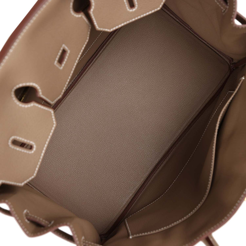 Etoupe Togo Leather Handbag G533878
