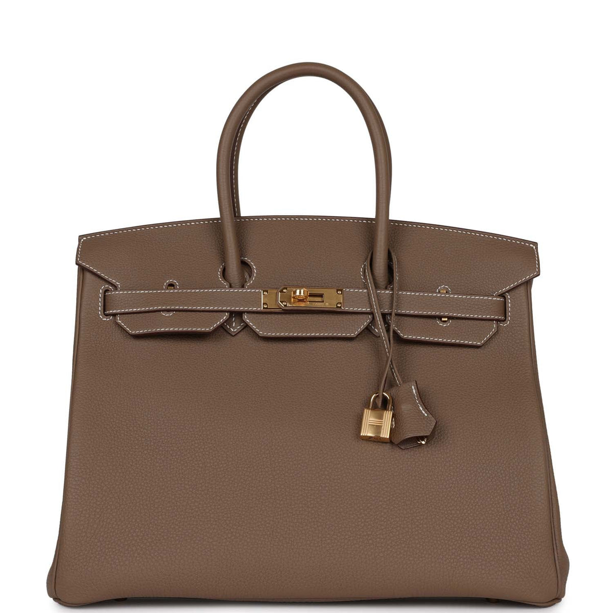 Etoupe Togo Leather Handbag G533878