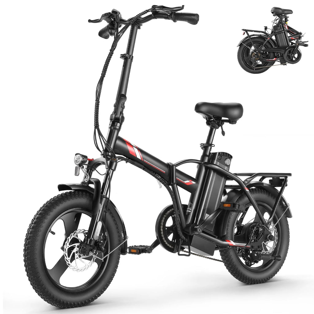Fat Tire Folding Electric Bike with LCD Display W632