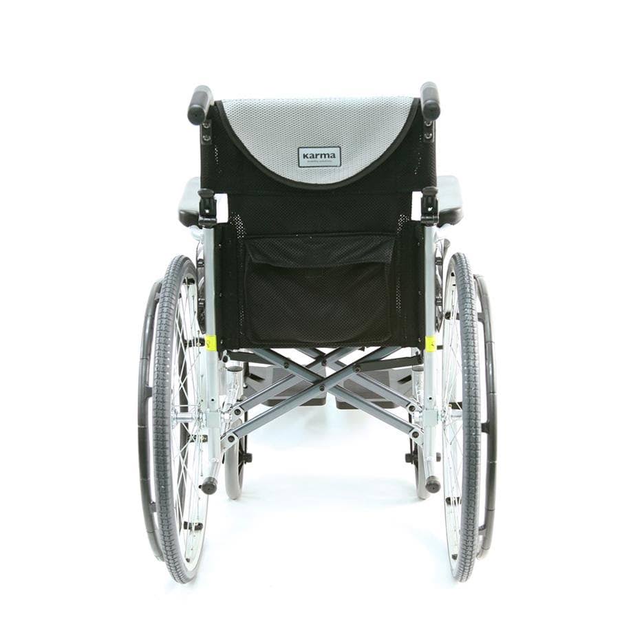 Lightweight Ergonomic Wheelchair with Silver Seat J47799