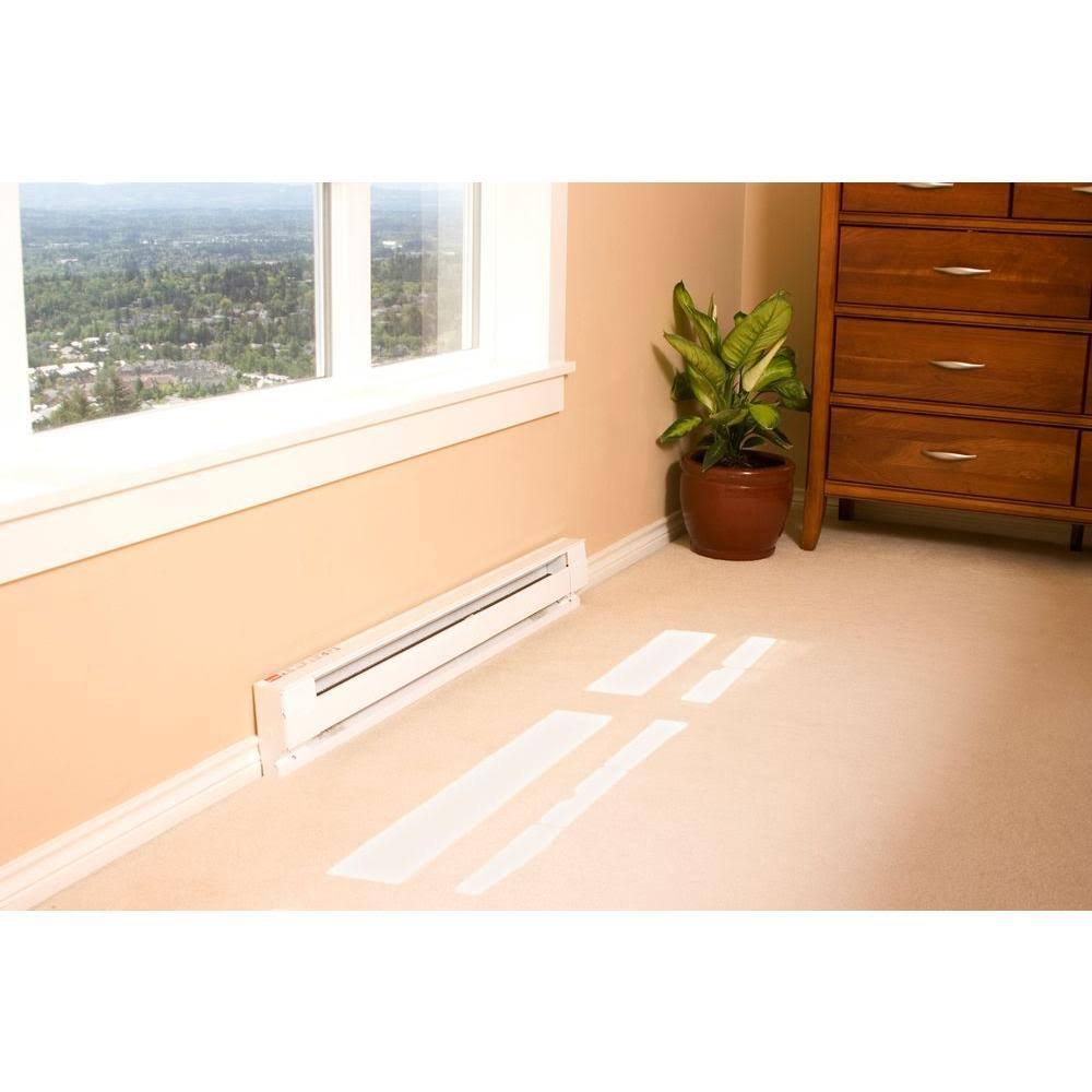 White 240-Volt Electric Baseboard Heater Q906283