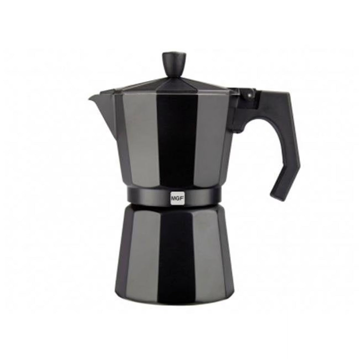 Noir Aluminium Coffee Maker Cups W30638
