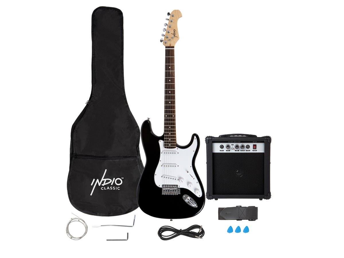 Cali Complete Electric Guitar Package with 10 Watt Amp and Accessories R2886