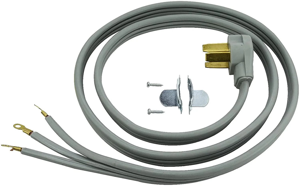 6 ft 3-Wire 50 Amp Gray Dryer Cord P92132