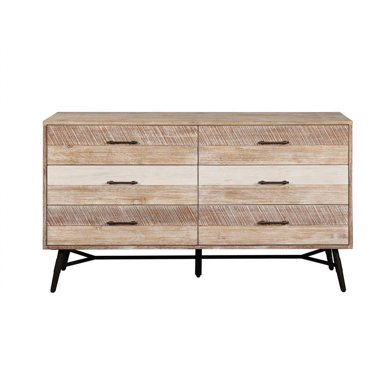 5-piece Brown Wood Queen Bedroom Set H10928