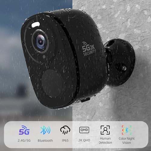 5G/2.4G Wireless Security Cameras 4Pack O984901