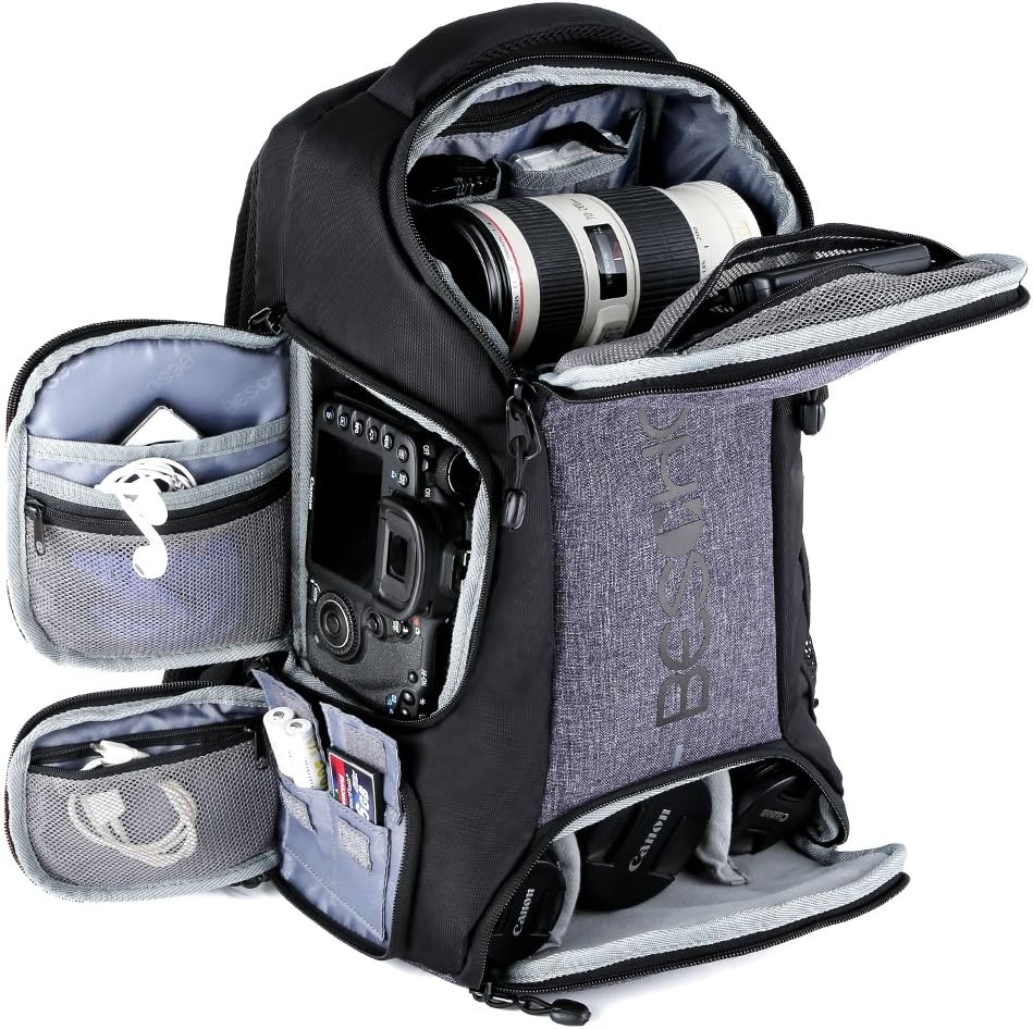 Waterproof Camera Backpack with Rain Cover O2187