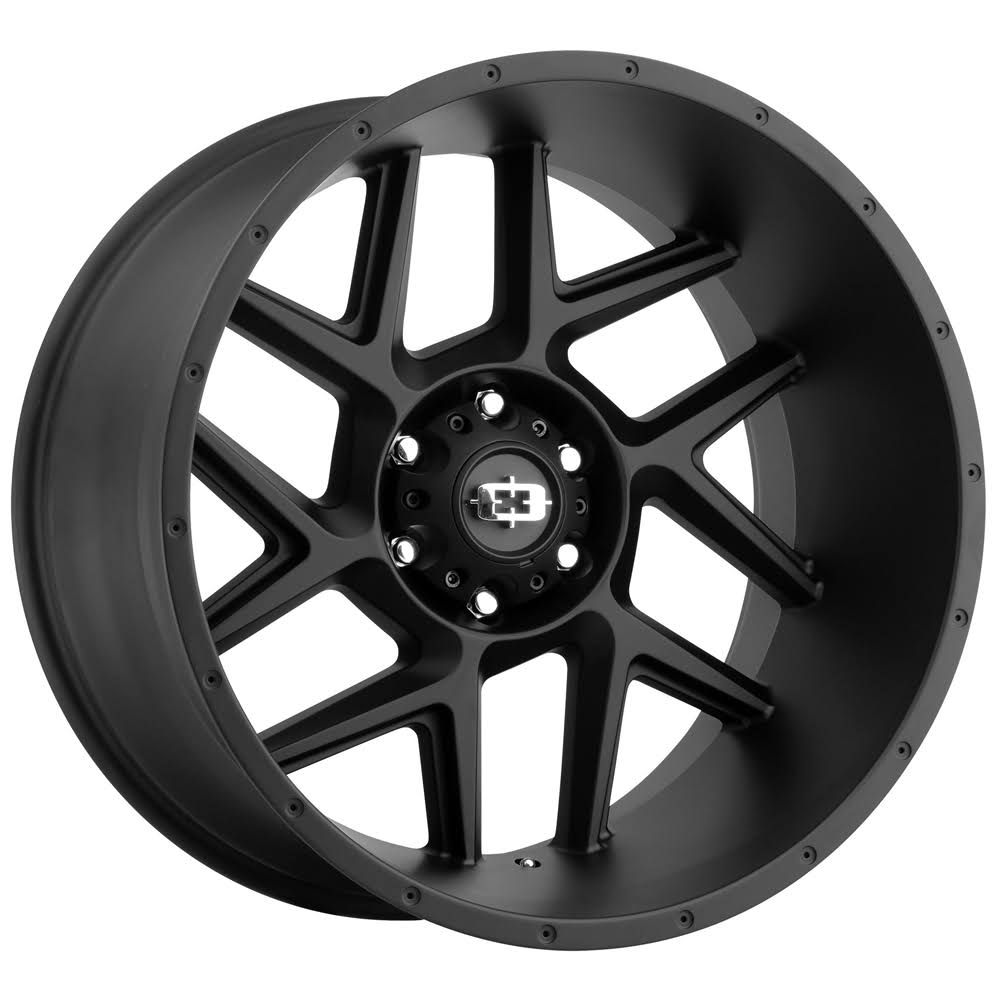 Satin Black 20x12 6x5.5 Wheel F494