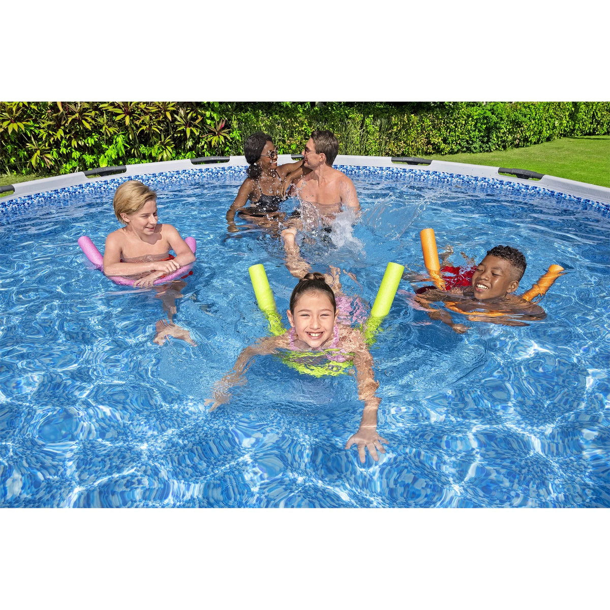 15' x 48 Round Above Ground Swimming Pool Set W499549