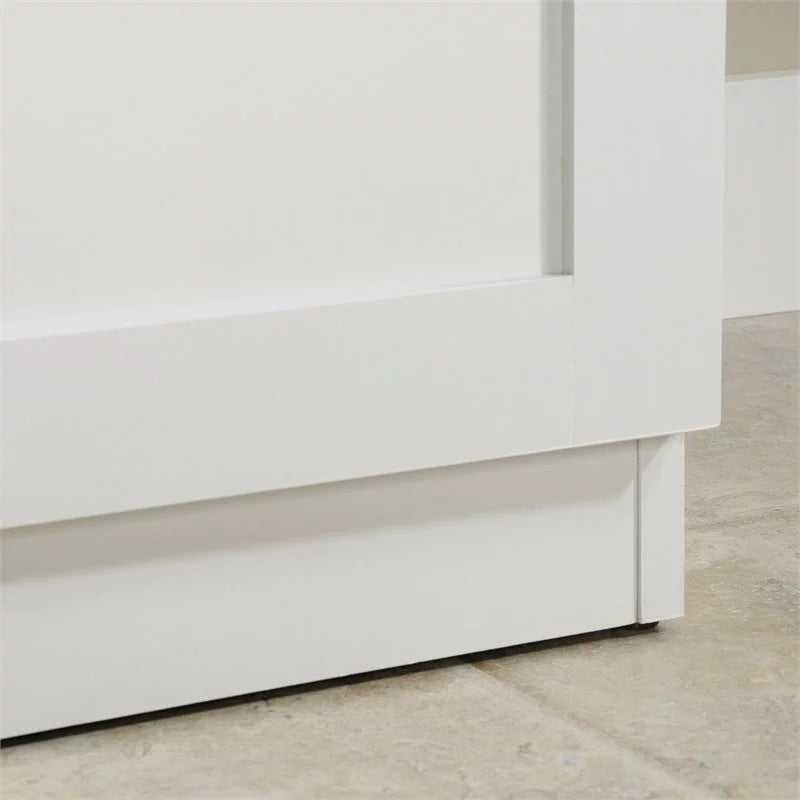 White 2 Door Storage Cabinet Y809