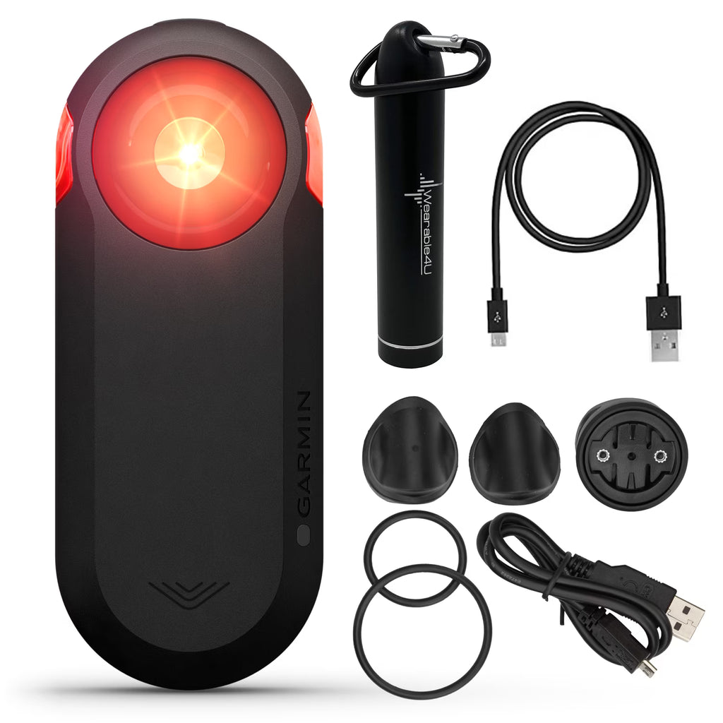 Cycling Rearview Radar with Visual and Audible Alerts, 2.5 oz Y28751