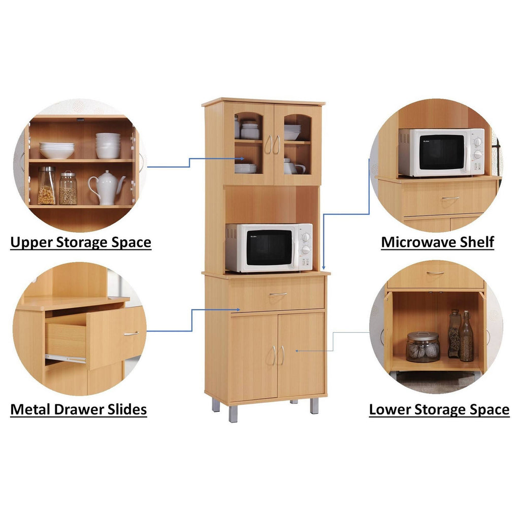 Beech Kitchen Cabinet N26065