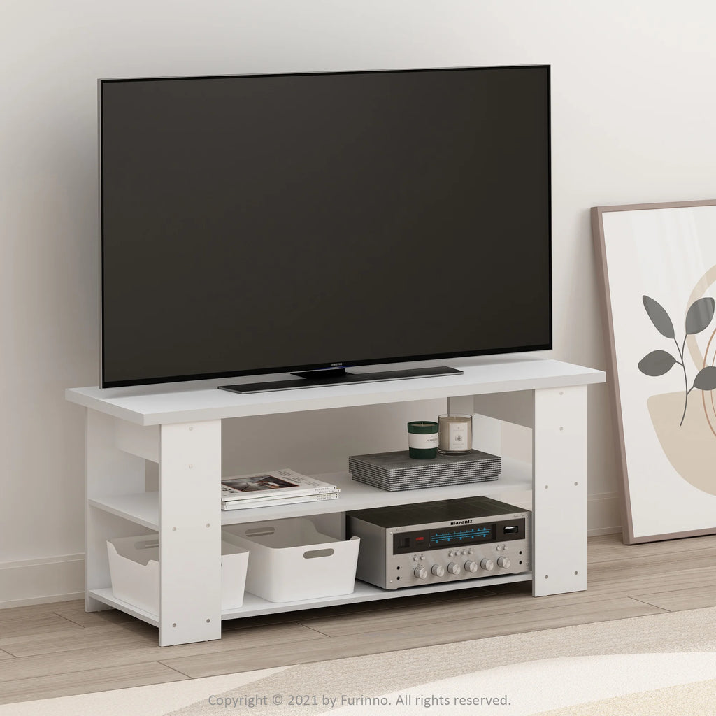 White TV Stand Up To 55-Inch G75590