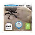 Clear 36 x 48 Chair Mat for Carpet P643
