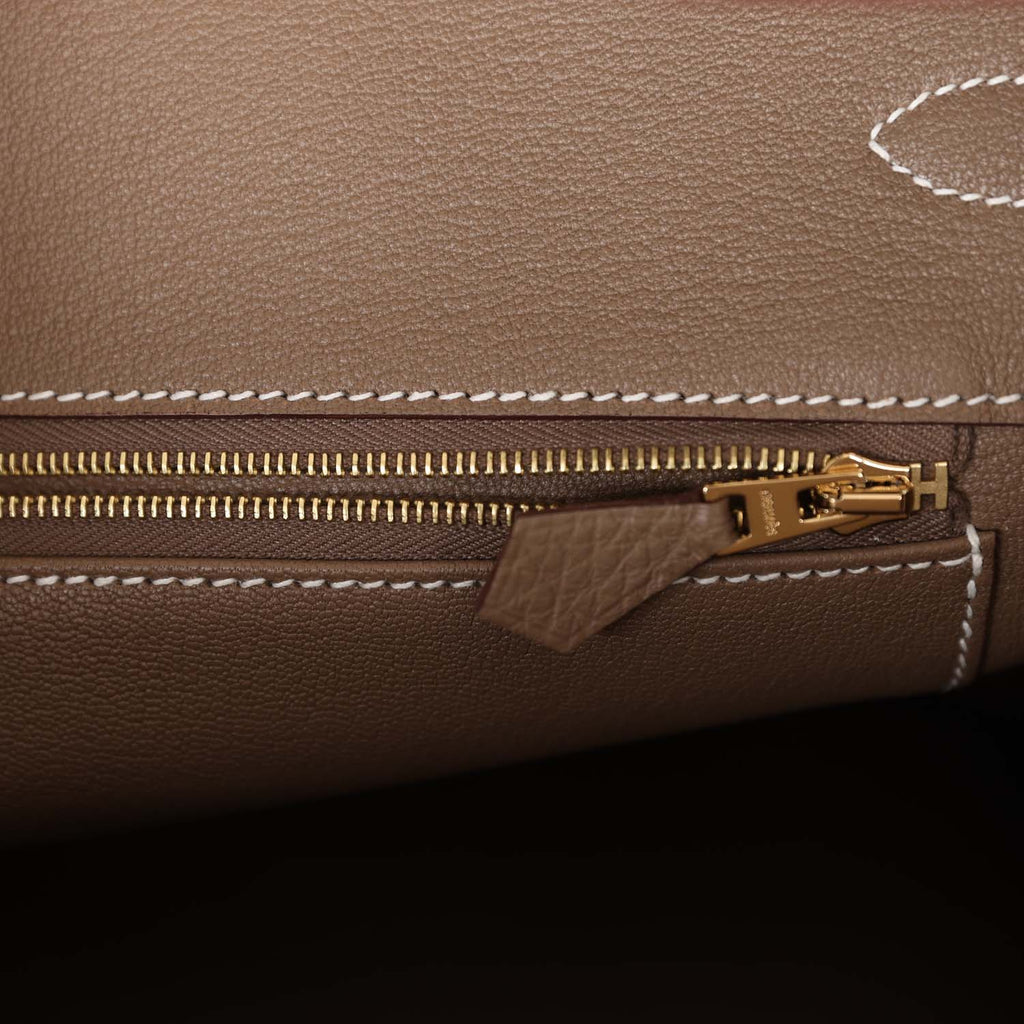 Etoupe Togo Leather Handbag G533878
