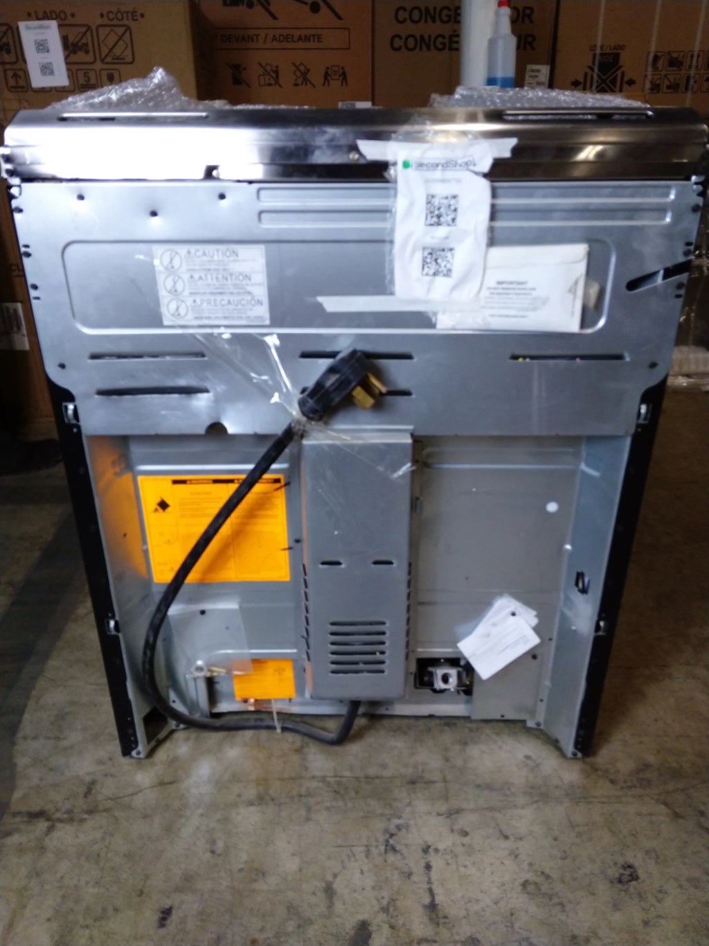 Slide-In Front Control Dual-Fuel Range with Baking Drawer Z977387