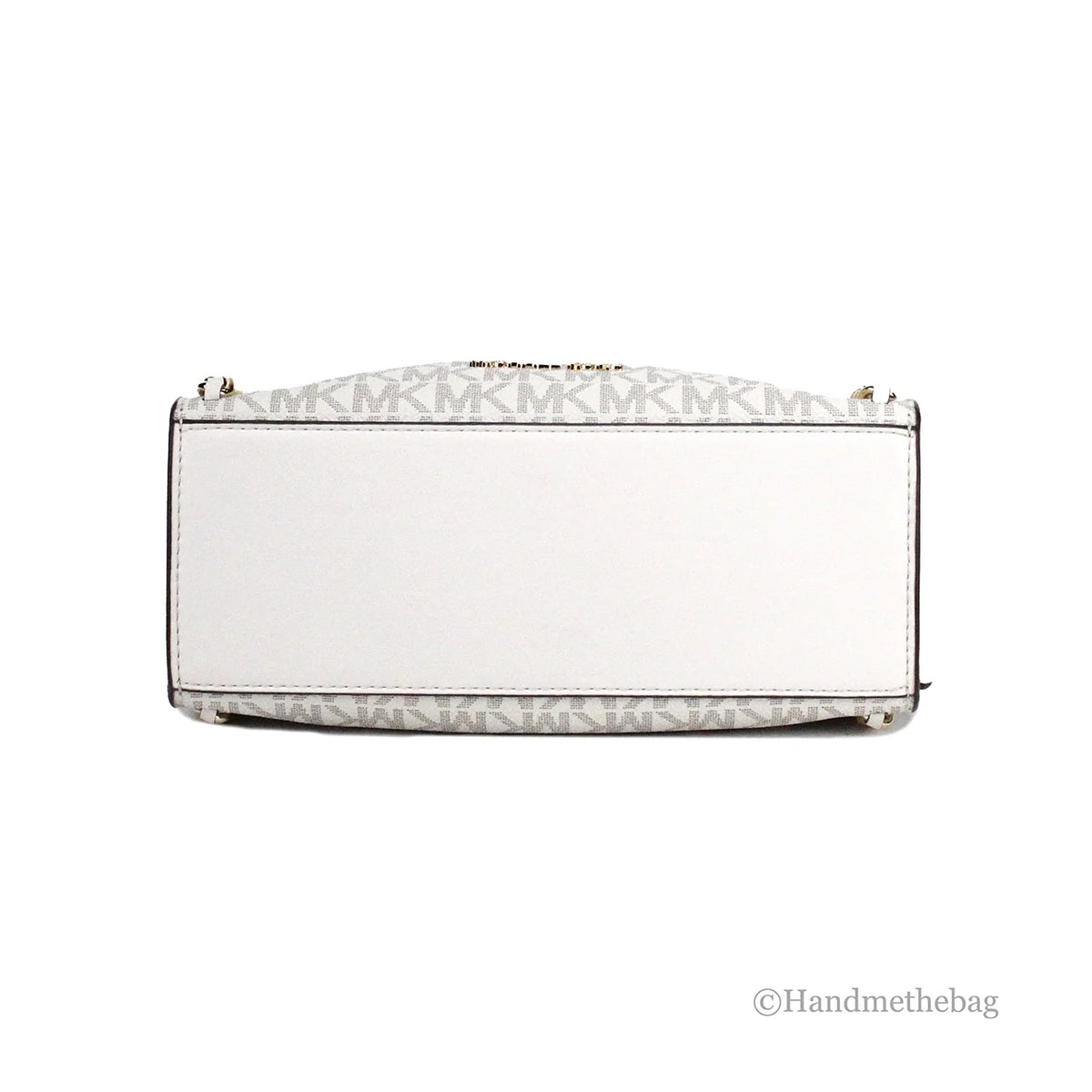 Cream Signature PVC Crossbody Bag J84163
