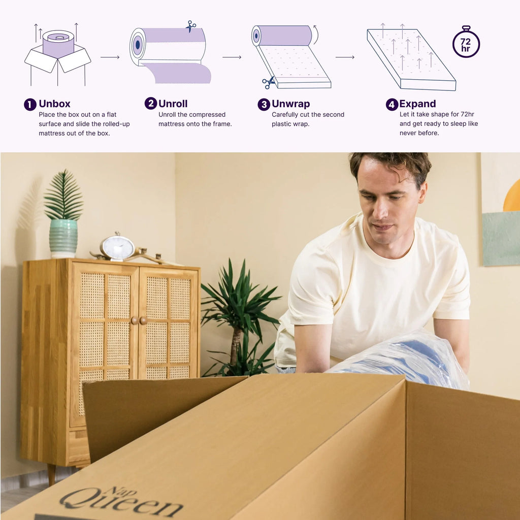Queen Size Hybrid Memory Foam Pocket Spring Mattress P3215