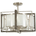 4 Light Brushed Nickel Semi Flush J486888